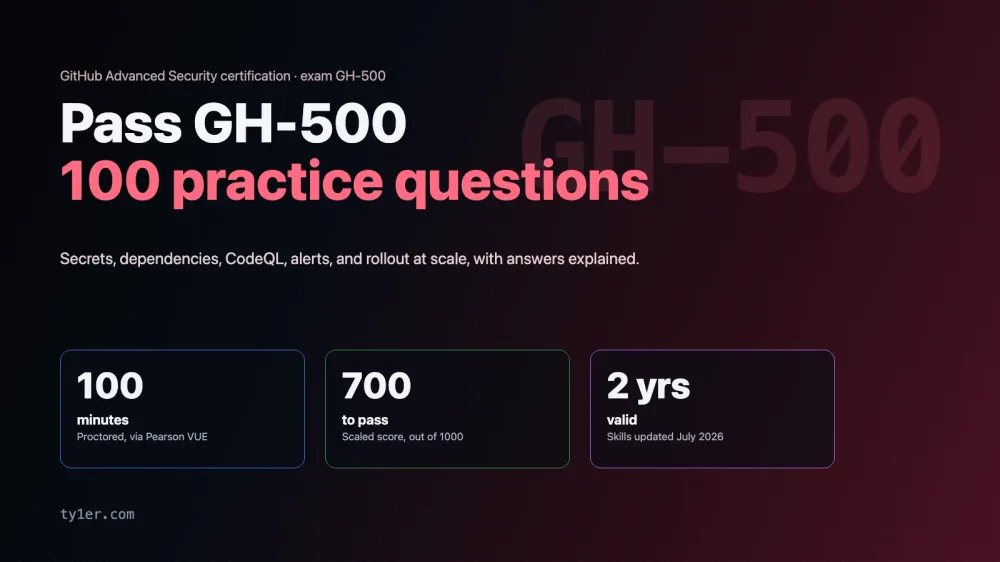GitHub Advanced Security (GH-500): Exam Guide and 100 Practice Questions