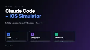 Claude Code + iOS Simulator: Build, Tap, and Screenshot Real Apps on macOS