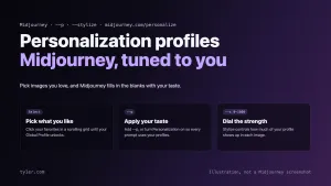 Midjourney Personalization Profiles: How to Teach Midjourney Your Taste