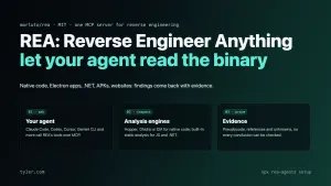 REA: Reverse Engineer Anything with Your AI Coding Agent